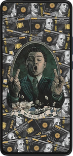 Силиконовый чехол Волк с валл стрит для Motorola Edge 30 - 6287u-2840 изображение 