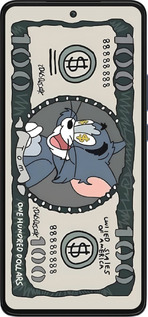 Силиконовый чехол Том и джерри для Motorola Edge 30 - 6291u-2840 изображение 