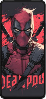Силиконовый чехол Дедпул для Motorola Edge 30 - 6293u-2840 изображение 