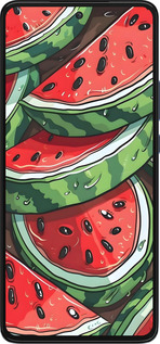 Силиконовый чехол Арбуз для Motorola Edge 30 - 6315u-2840 изображение 