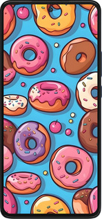 Силиконовый чехол Пончики для Motorola Edge 30 - 6318u-2840 изображение 