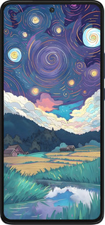 Силиконовый чехол Креативный арт для Motorola Edge 30 - 6322u-2840 изображение 