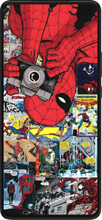 Силиконовый чехол Человек паук 2 для Motorola Edge 30 - 6333u-2840 изображение 