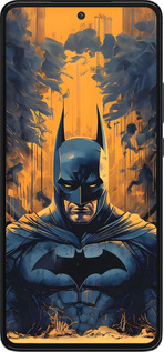 Силиконовый чехол Бэтмен для Motorola Edge 30 - 6335u-2840 изображение 