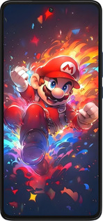 Силиконовый чехол Супер Марио для Motorola Edge 30 - 6342u-2840 изображение 