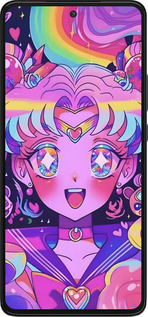 Силиконовый чехол Сейлор Мун 3 для Motorola Edge 30 - 6352u-2840 изображение 