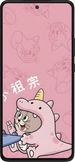 Силиконовый чехол Том и джерри 2 для Motorola Edge 30 - 6359u-2840 изображение 