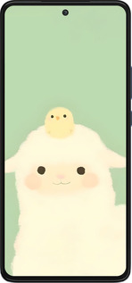 Силиконовый чехол Барашек и ципленок для Motorola Edge 30 - 6369u-2840 изображение 