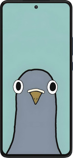 Силиконовый чехол Голубь для Motorola Edge 30 - 6388u-2840 изображение 