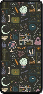 Силиконовый чехол Колдовской принт для Motorola Edge 30 - 6425u-2840 изображение 