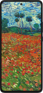 Силиконовый чехол Винсент Ван Гог-Маковое поле для Motorola Edge 30 - 6466u-2840 изображение 