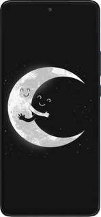 Силиконовый чехол Лунные объятия для Motorola Edge 30 - 6508u-2840 изображение 