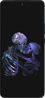 Силиконовый чехол С изображением скелета для Motorola Edge 30 - 6537u-2840 изображение 