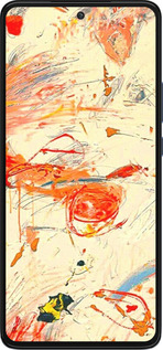 Силіконовий чехол Динамічна картина з хаотичними мазками для Motorola Edge 30 - 6540u-2840 изображение 