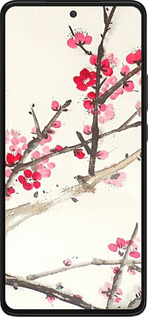 Силиконовый чехол Принт с изображением цветения сакуры для Motorola Edge 30 - 6545u-2840 изображение 