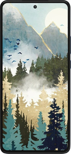 Силиконовый чехол С изображением лесного пейзажа для Motorola Edge 30 - 6548u-2840 изображение 