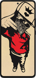 Силиконовый чехол Swag. Super для Motorola Edge 30 - 808u-2840 изображение 