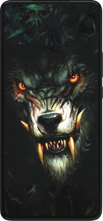 Силиконовый чехол Дьявольский волк для Motorola Edge 30 - 833u-2840 изображение 