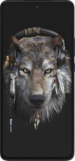 Силиконовый чехол Волк-меломан для Motorola Edge 30 - 875u-2840 изображение 