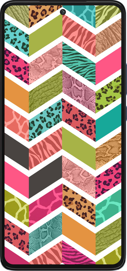 Силиконовый чехол Шеврон v3 для Motorola Edge 30 - 1058u-2840 изображение 