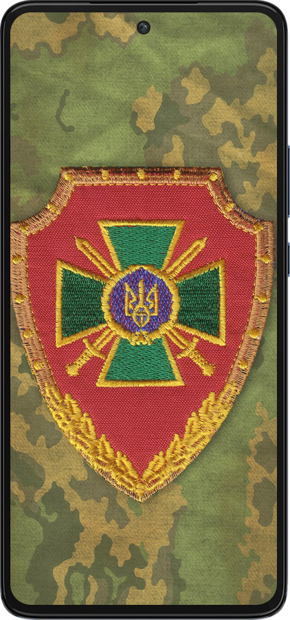 Силиконовый чехол Пограничная служба Украины для Motorola Edge 30 - 1091u-2840 изображение 