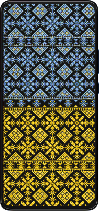 Силиконовый чехол Жовто-блакитна вишиванка для Motorola Edge 30 - 1169u-2840 изображение 
