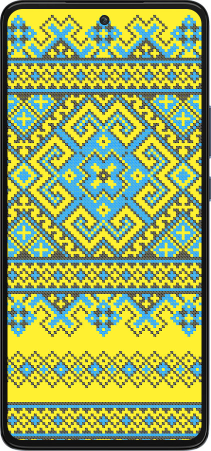 Силиконовый чехол Вышиванка 41 для Motorola Edge 30 - 1175u-2840 изображение 