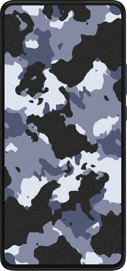 Силиконовый чехол Камуфляж v4 для Motorola Edge 30 - 1182u-2840 изображение 
