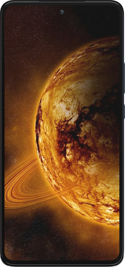 Силіконовий чехол Жовтий Сатурн для Motorola Edge 30 - 170u-2840 изображение 