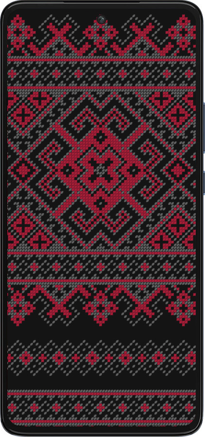 Силиконовый чехол Вышиванка 52 для Motorola Edge 30 - 1763u-2840 изображение 