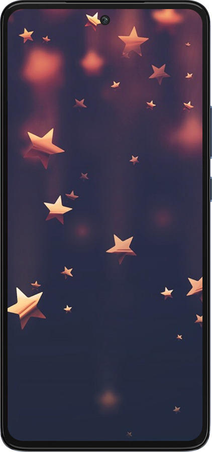 Силиконовый чехол Падающие звезды для Motorola Edge 30 - 3974u-2840 изображение 