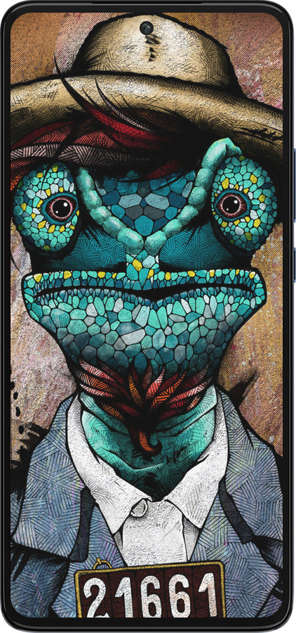 Силиконовый чехол Хамелеон в розыске для Motorola Edge 30 - 4030u-2840 изображение 