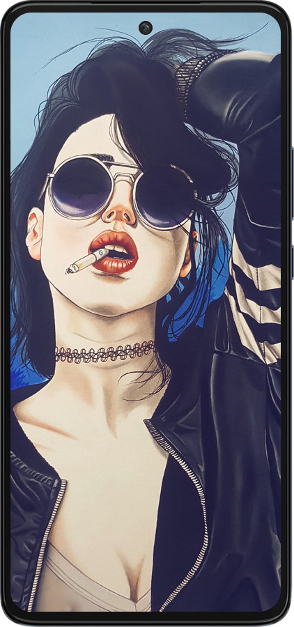 Силиконовый чехол Девушка на стиле для Motorola Edge 30 - 4151u-2840 изображение 