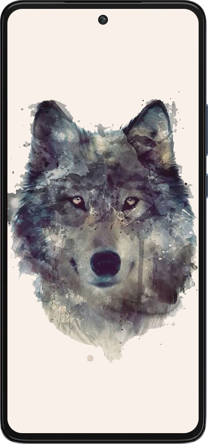 Силиконовый чехол Волк-арт для Motorola Edge 30 - 4163u-2840 изображение 