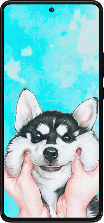 Силиконовый чехол Улыбнись для Motorola Edge 30 - 4276u-2840 изображение 