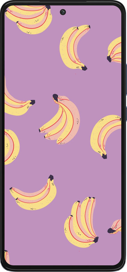 Силиконовый чехол Бананы для Motorola Edge 30 - 4312u-2840 изображение 