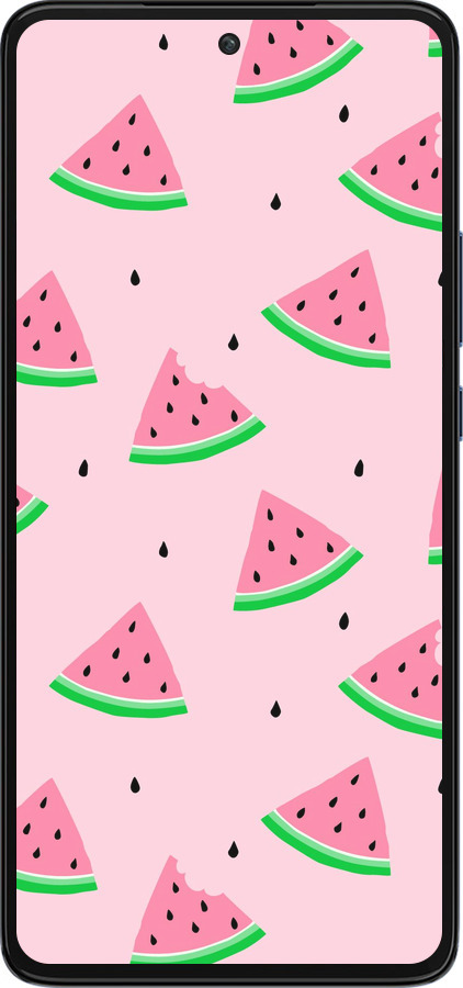 Силиконовый чехол Розовый арбуз для Motorola Edge 30 - 4314u-2840 изображение 