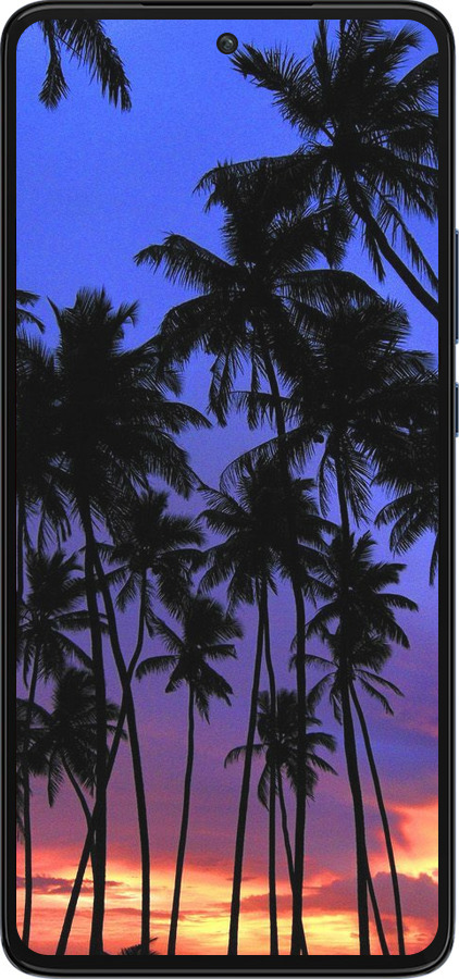 Силіконовий чехол Пальми для Motorola Edge 30 - 4324u-2840 изображение 