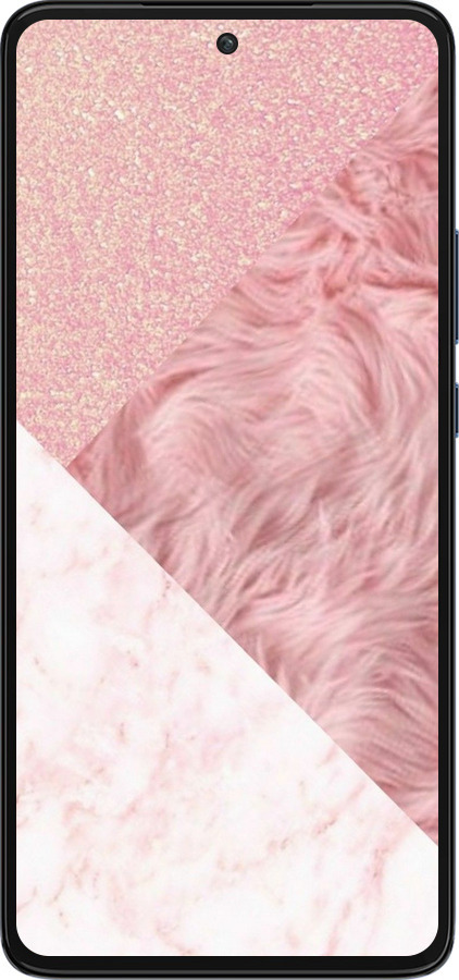 Силиконовый чехол Розовые текстуры для Motorola Edge 30 - 4343u-2840 изображение 