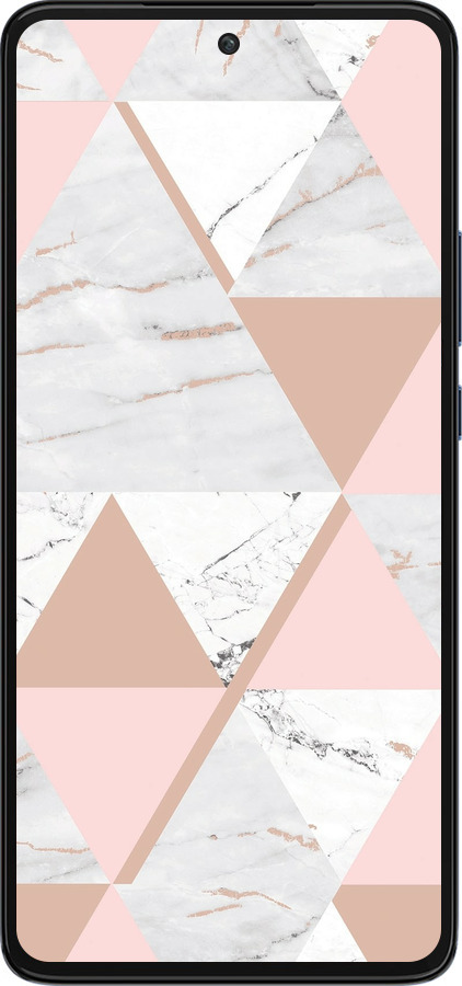 Силиконовый чехол Мраморная симметрия для Motorola Edge 30 - 4344u-2840 изображение 