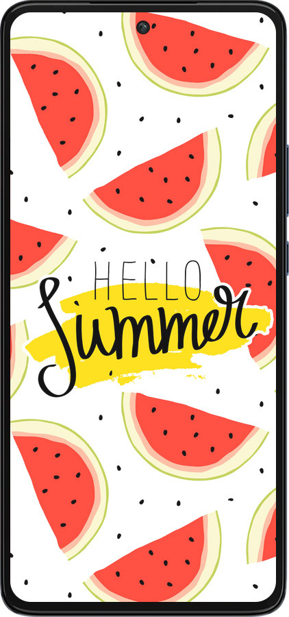Силиконовый чехол Hello Summer для Motorola Edge 30 - 4356u-2840 изображение 