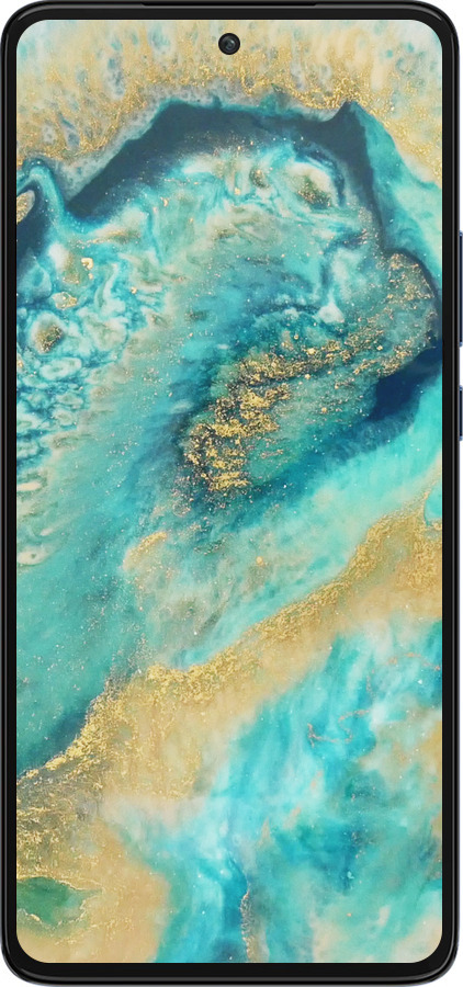 Силиконовый чехол Green marble для Motorola Edge 30 - 4365u-2840 изображение 