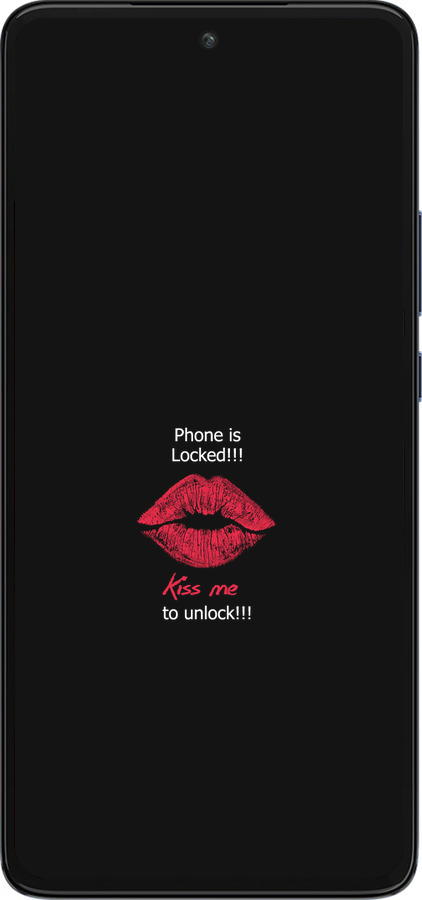 Силиконовый чехол Разблокируй-поцелуй для Motorola Edge 30 - 4372u-2840 изображение 