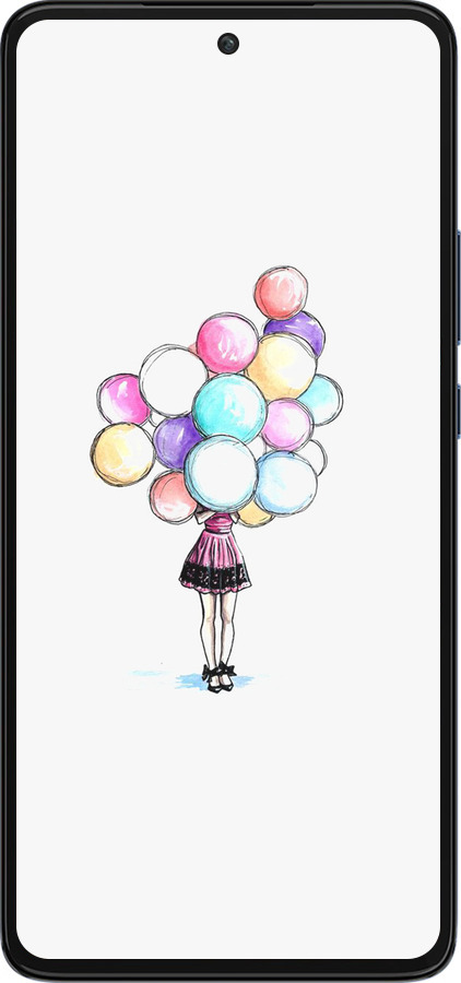 Силиконовый чехол Шарики для Motorola Edge 30 - 4387u-2840 изображение 