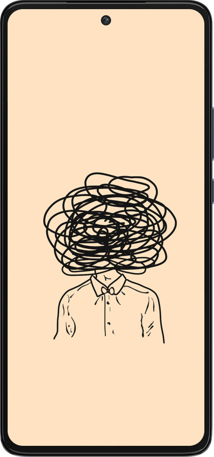 Силіконовий чехол Думки для Motorola Edge 30 - 4568u-2840 изображение 