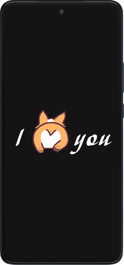 Силиконовый чехол Люблю для Motorola Edge 30 - 4586u-2840 изображение 