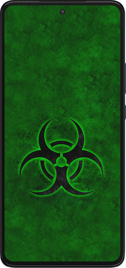 Силіконовий чехол biohazard 30 для Motorola Edge 30 - 4848u-2840 изображение 