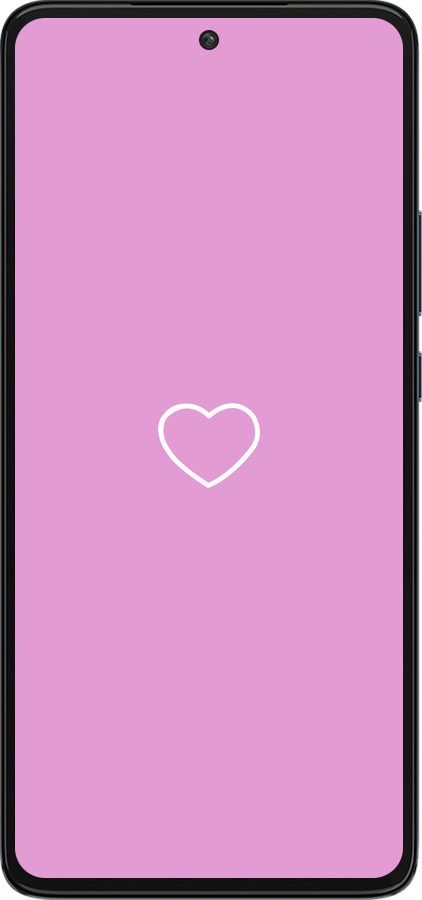 Силіконовий чехол Серце 2 для Motorola Edge 30 - 4863u-2840 изображение 