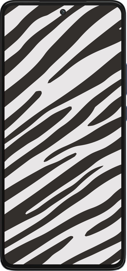 Силиконовый чехол Классическая зебра для Motorola Edge 30 - 4874u-2840 изображение 