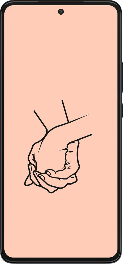 Силіконовий чехол Руки для Motorola Edge 30 - 4896u-2840 изображение 